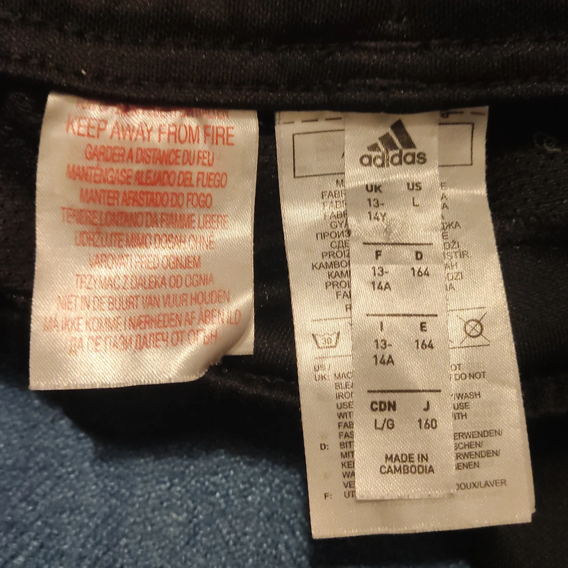 Svarta träningsbyxor från Adidas - 2