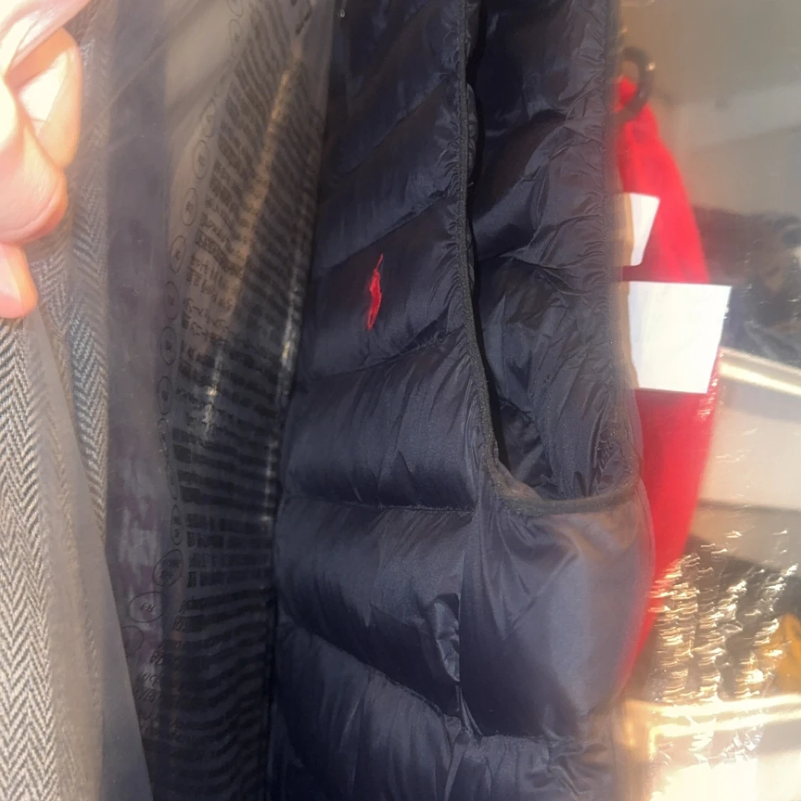 Svart dunväst från Ralph Lauren