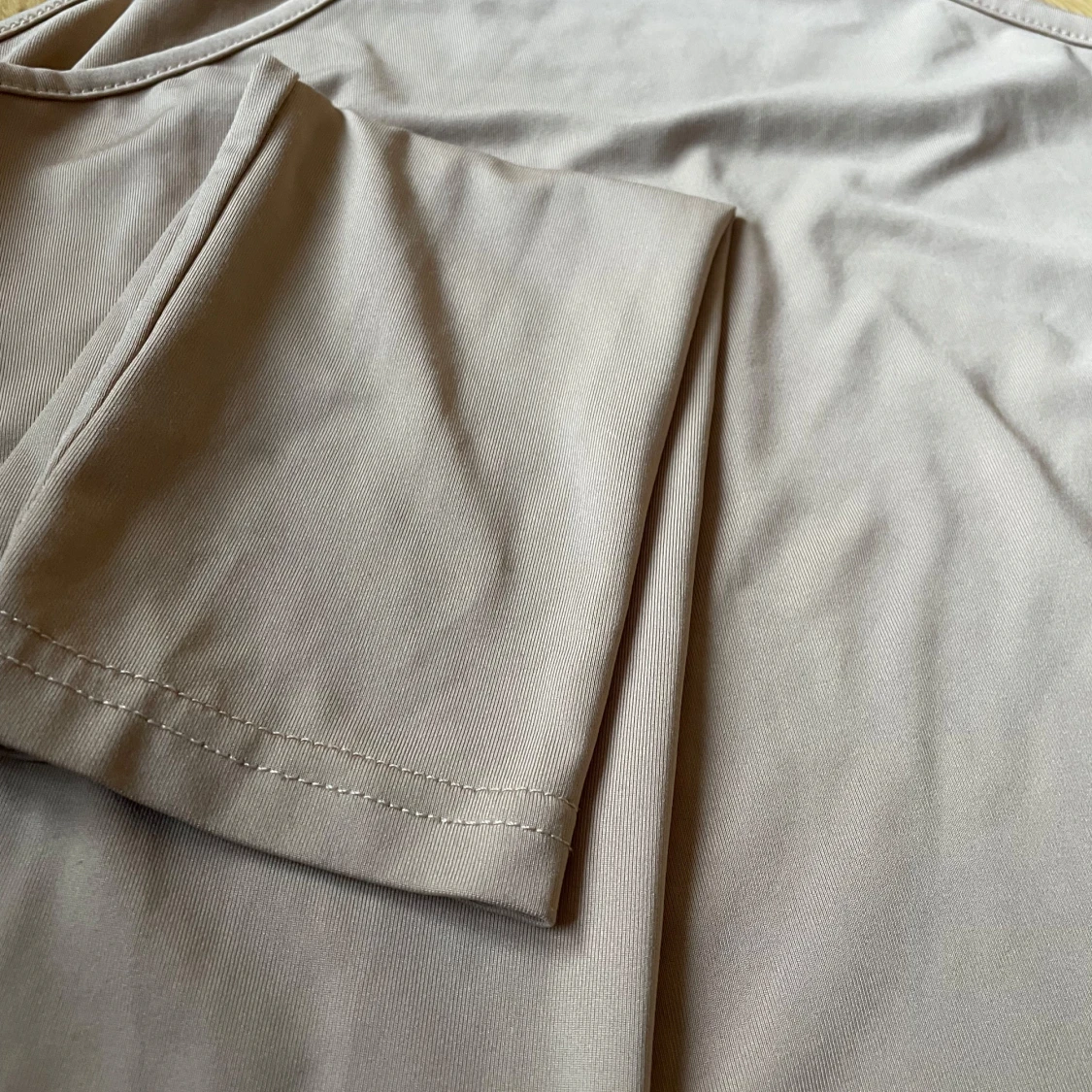 Beige långärmad topp - 90