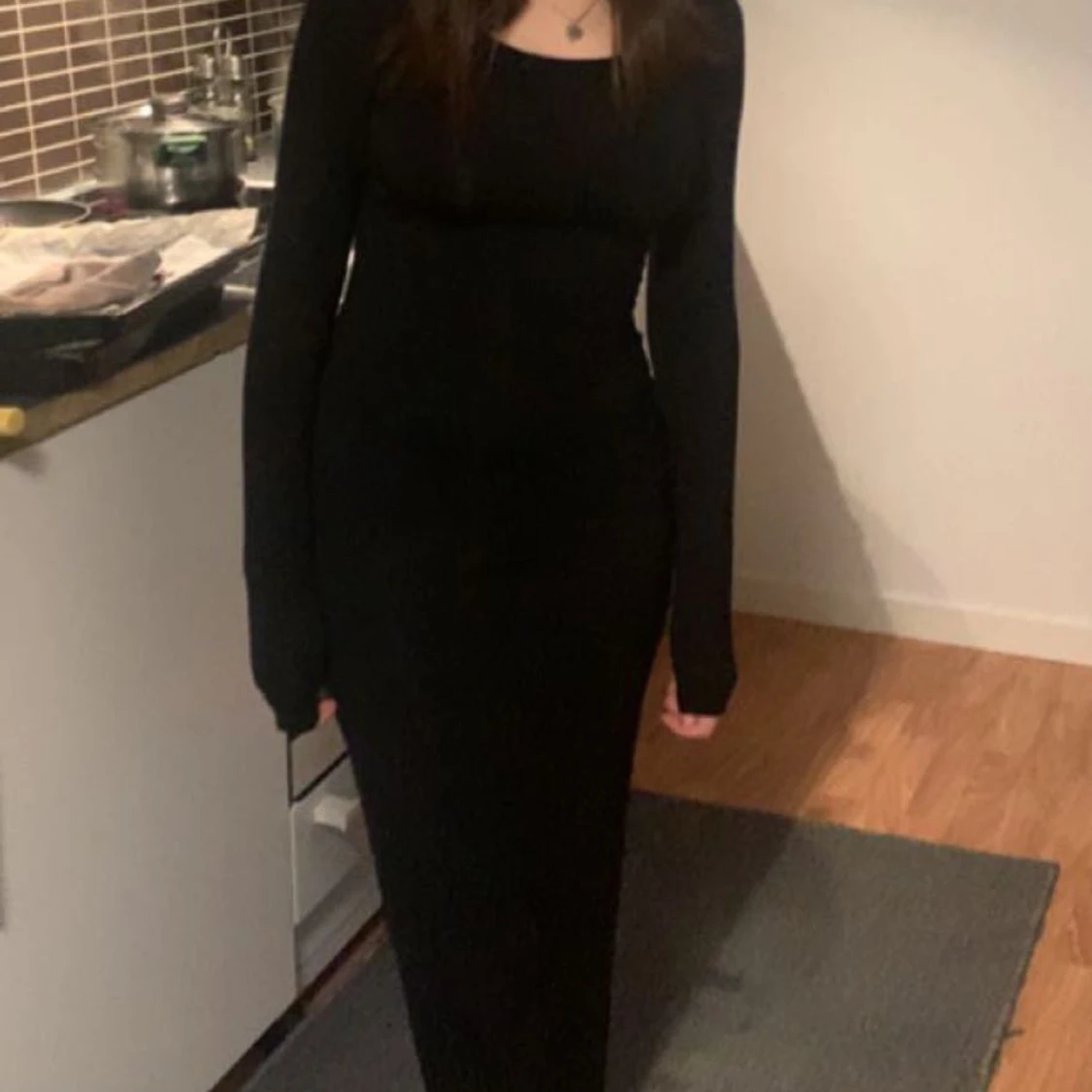 Svart långklänning - 90