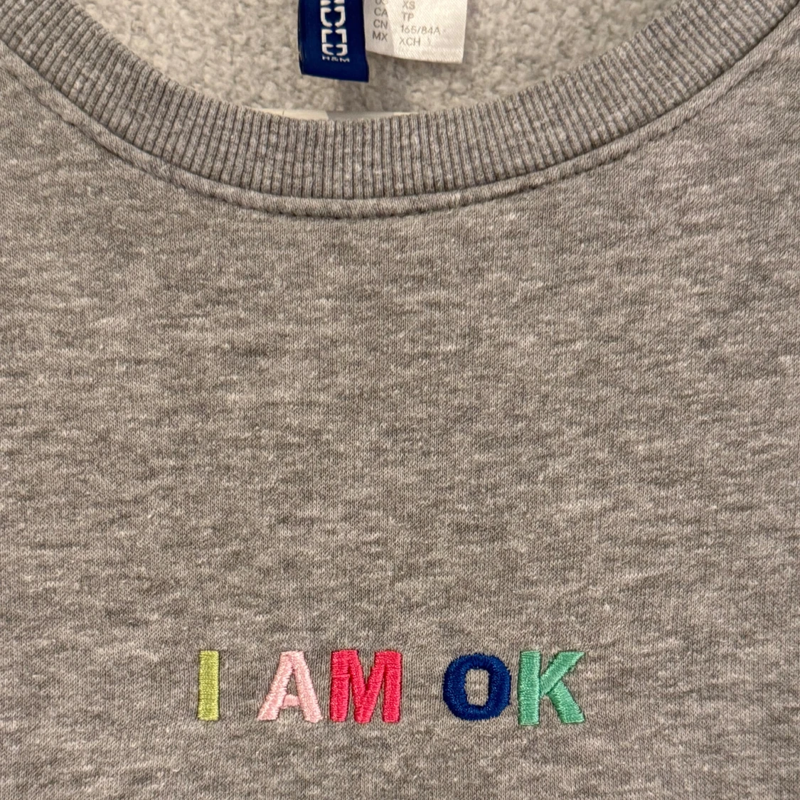 Grå sweatshirt från H&M Divided - 2