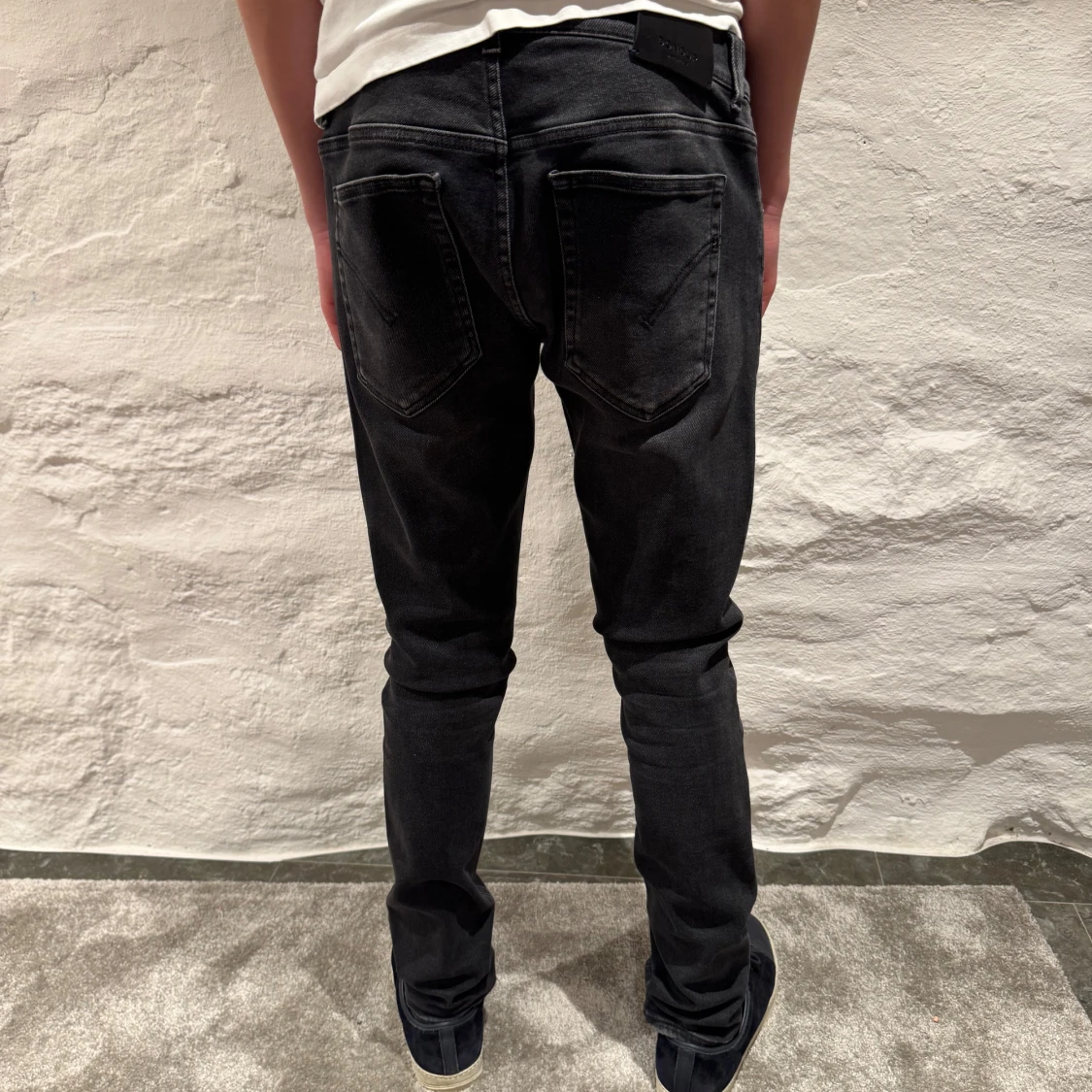 Svarta Dondup Ritchie jeans - 1