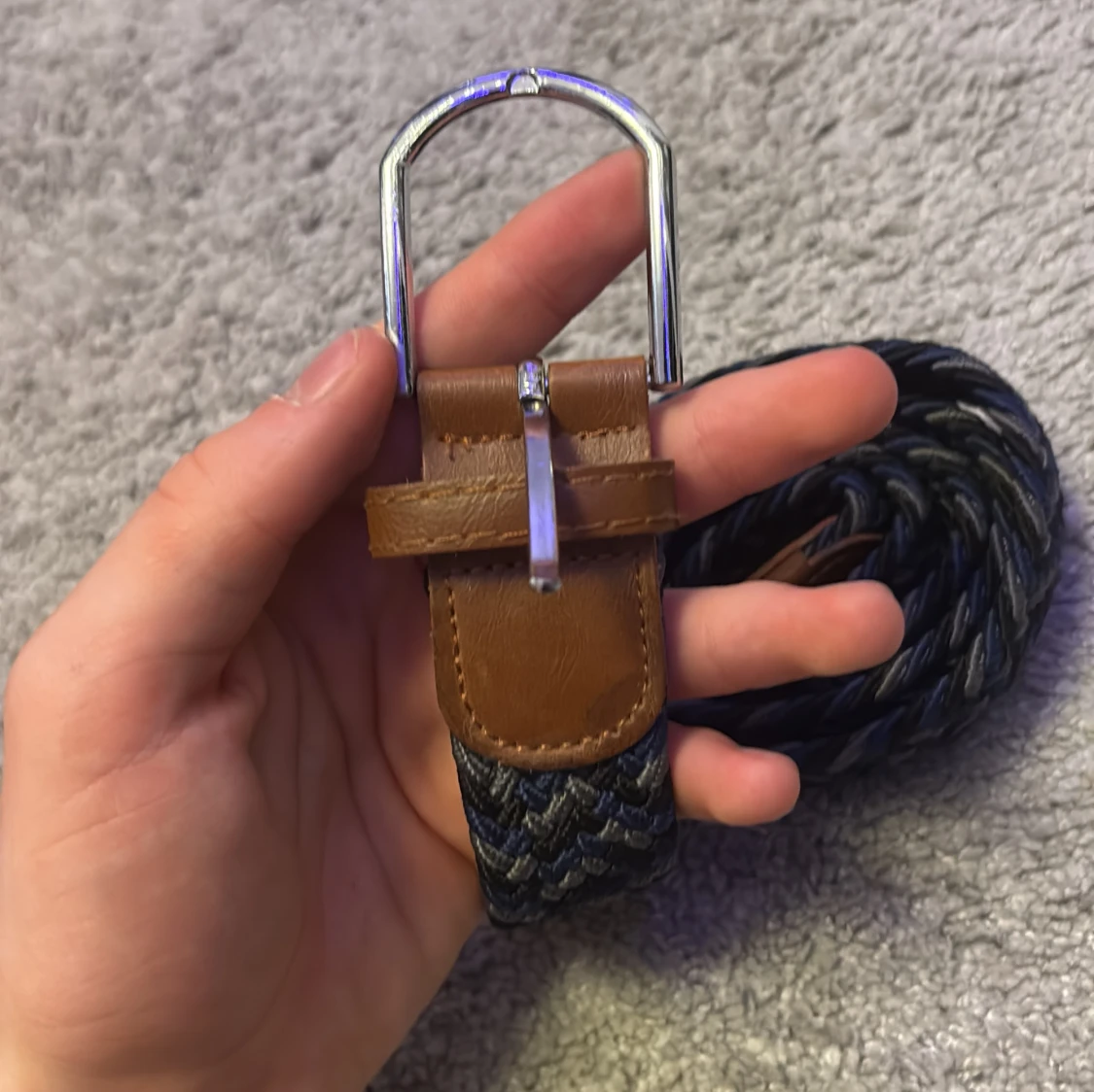 Flätat bälte 110cm - 1