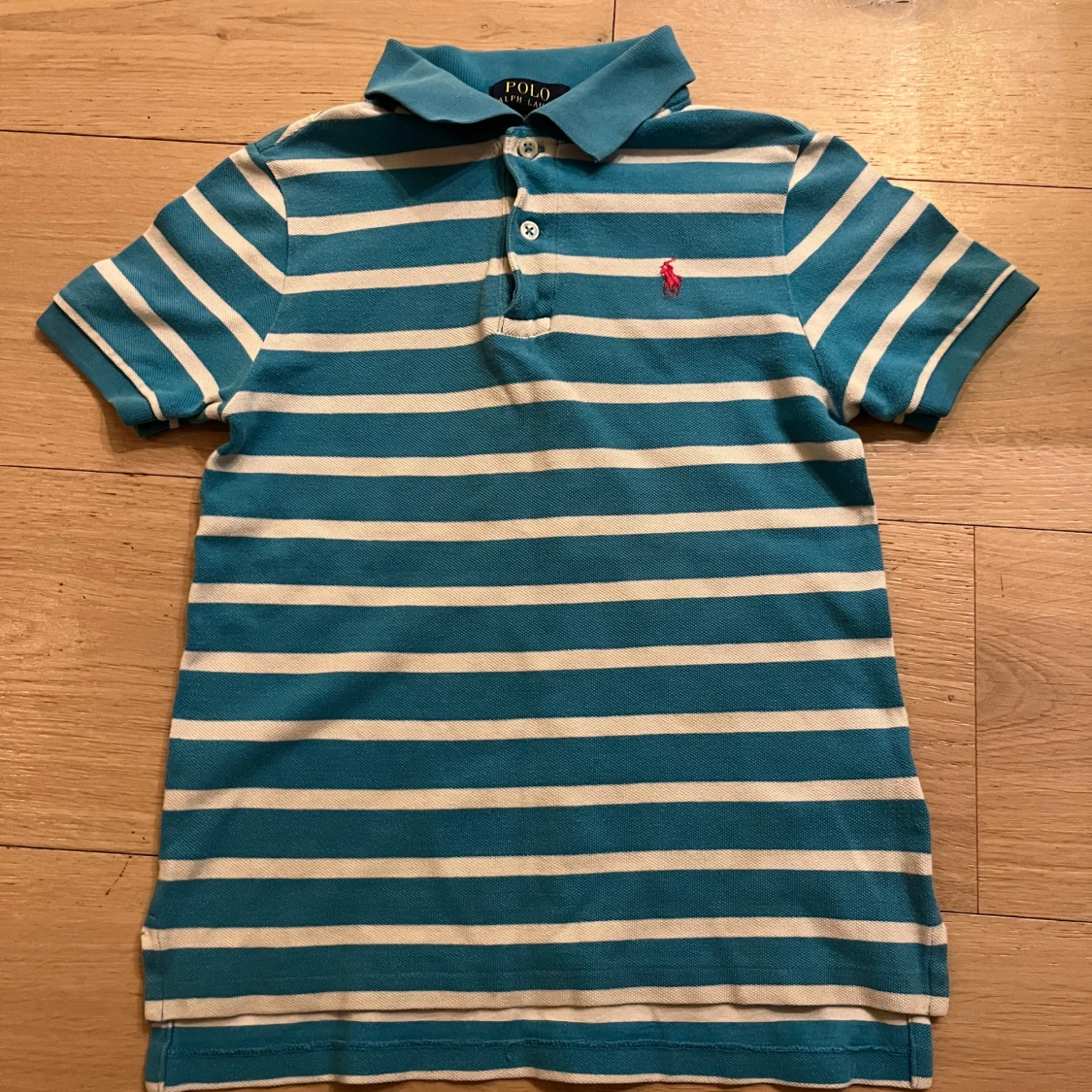 Randig pikétröja från Ralph Lauren