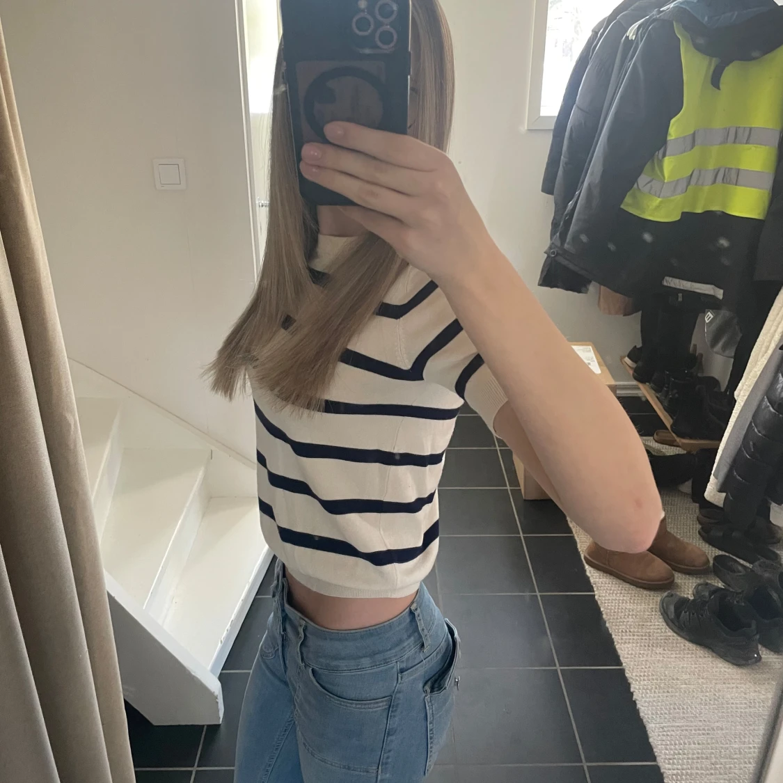 Finstickad T-shirt  - 3