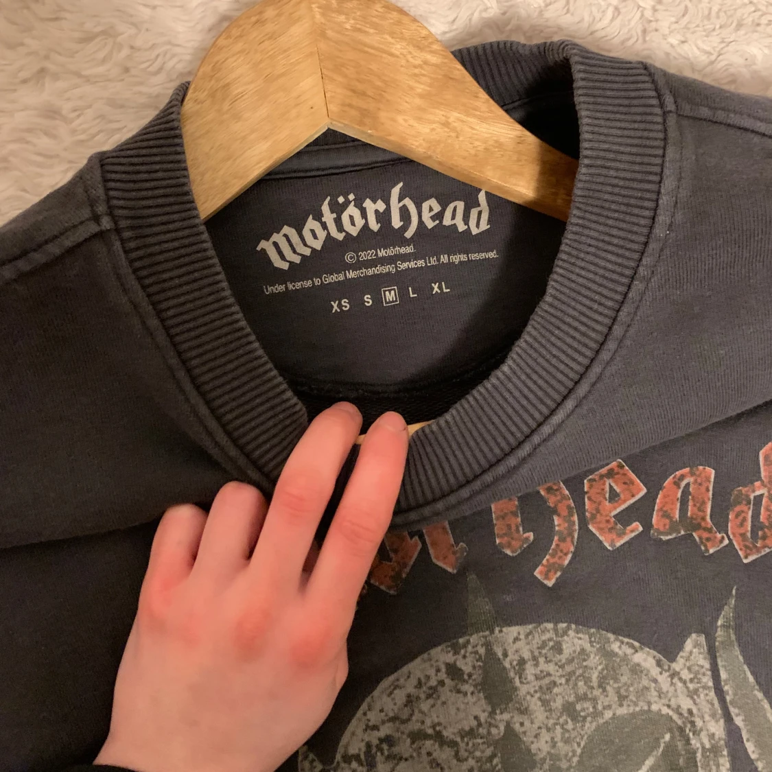 Mörkgrå Motörhead Tröja - 3