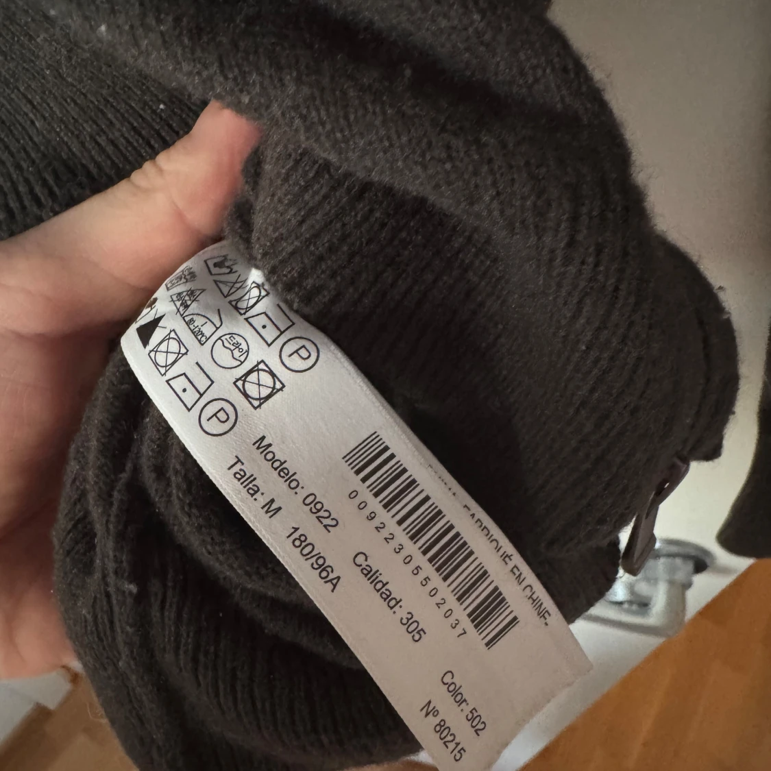 Mörkgrön kofta med dragkedja - 2