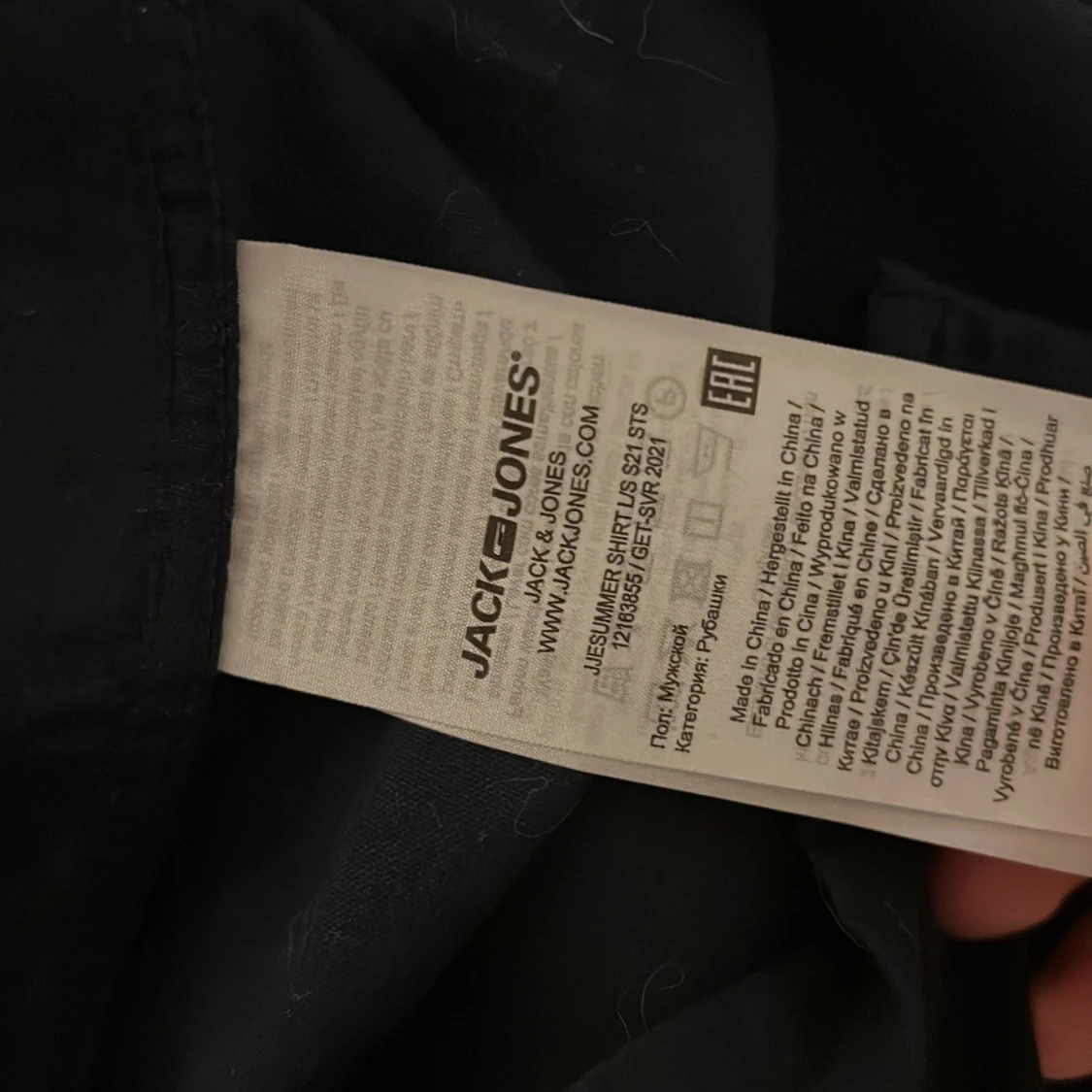 Mörkblå skjorta från Jack & Jones - 91