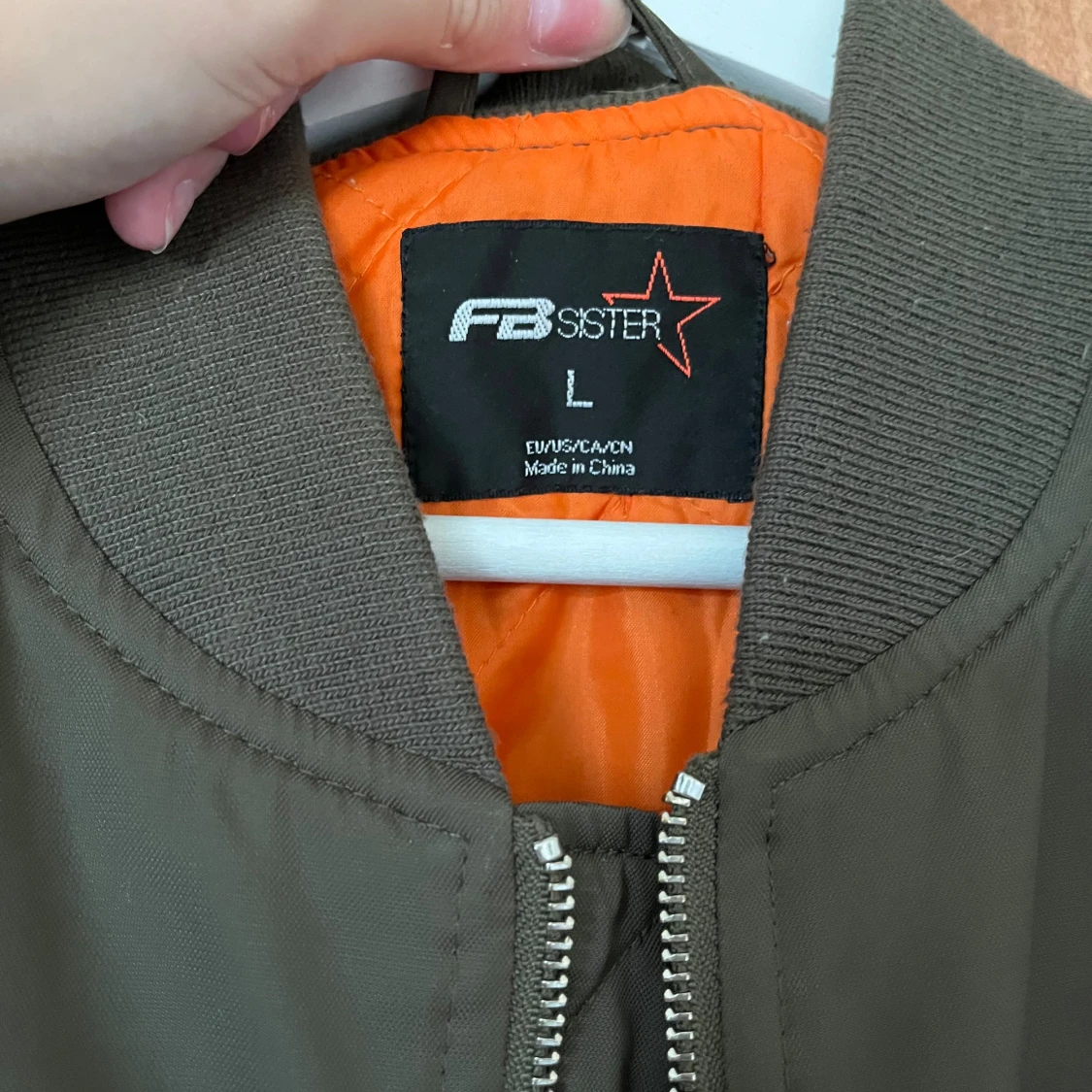 Olivgrön bomberjacka från FB Sister - 92