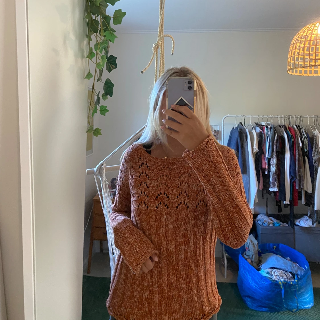 Stickad tröja  - 90