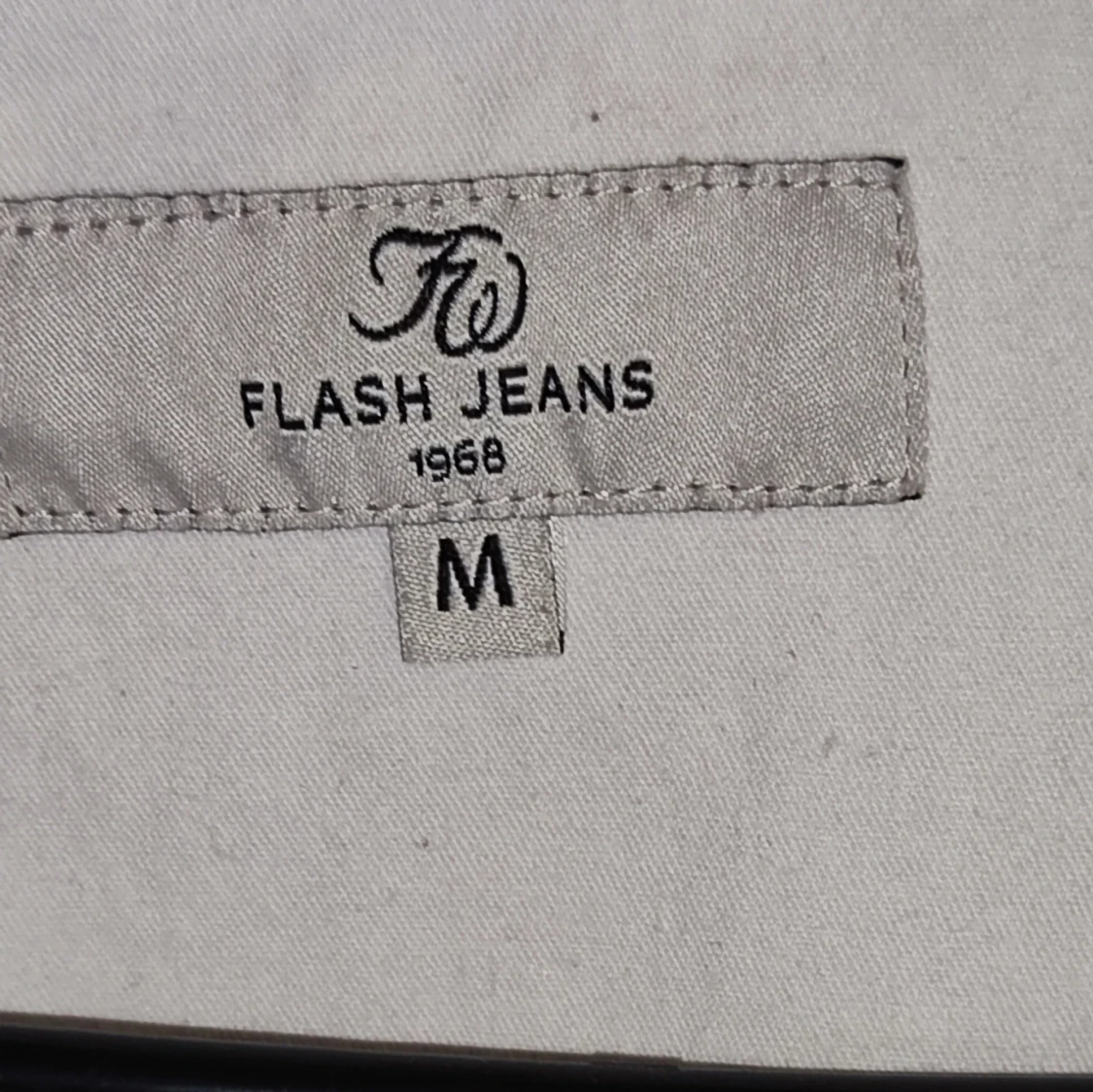 Vit jeansjacka från Flash Jeans - 92