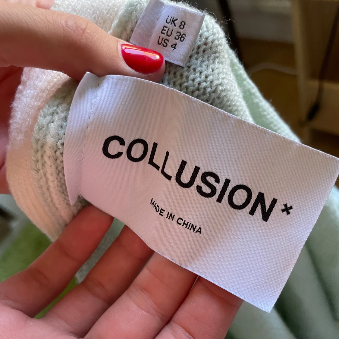 Slipover mintgrön - 91