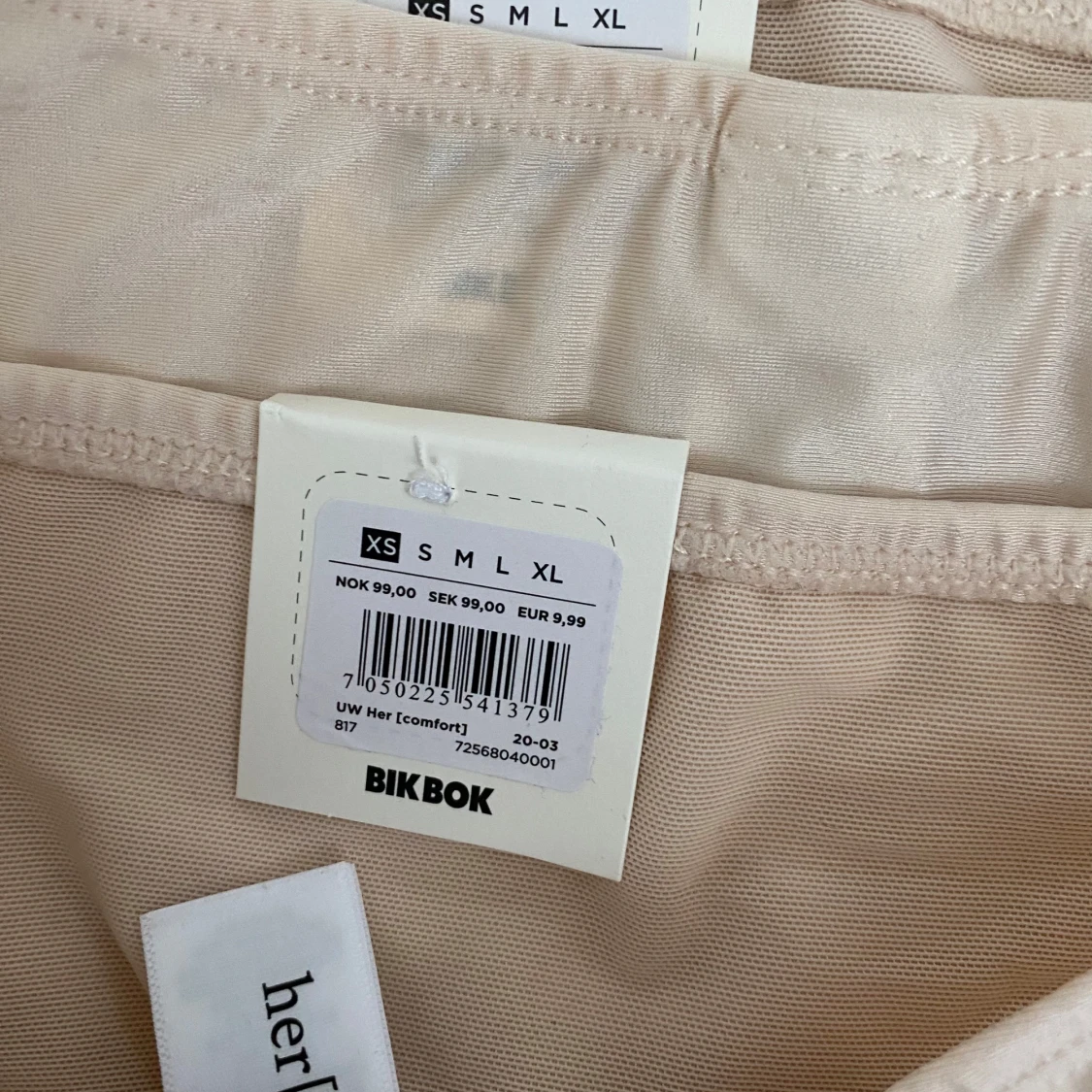 2 pack bh bralette strl S, 4 pack trosor strl XS - 92