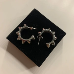 Edblad örhängen - En par populära Edblad örhängena silver, fick i julklapp för 1år sessan men använt kanske 5 gånger, inga skador eller defekter, Ny pris 399kr, mitt pris 200kr🥰