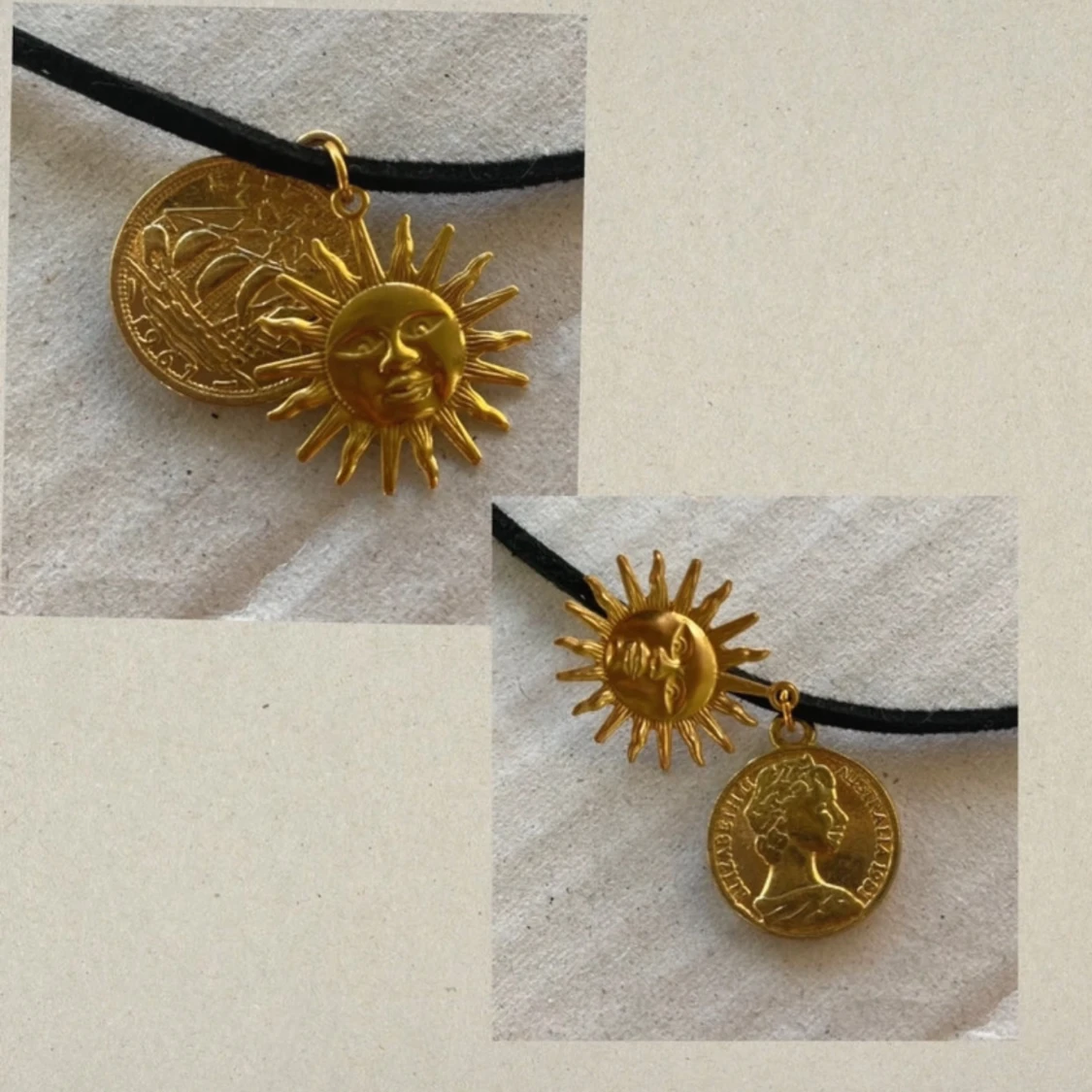 Chocker halsband handgjord  - 90