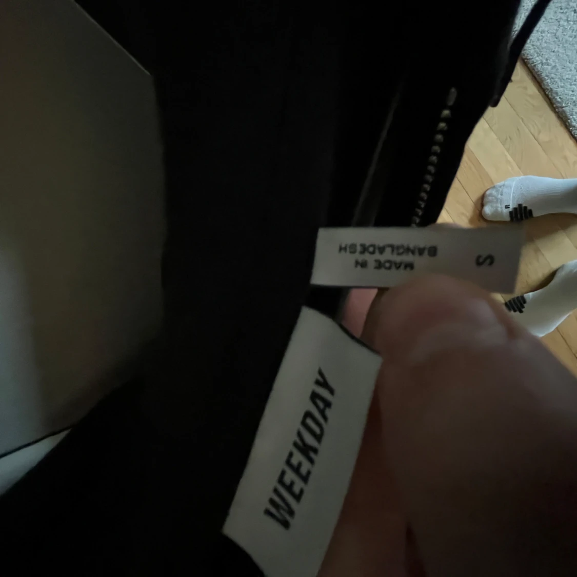 Svart Weekday Zip Up - 92