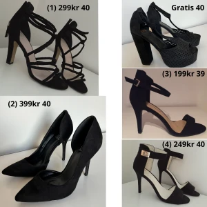 Klackar - Det ena paret är gratis vid köp av någon av dom andra!