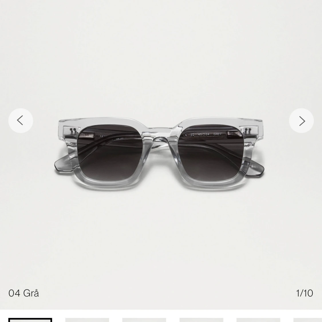 Grå chimis i 04 grey  - 90