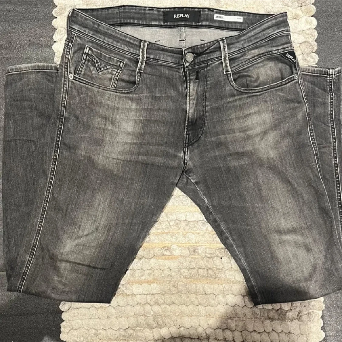 Replay Jeans Anbass Grå - 91