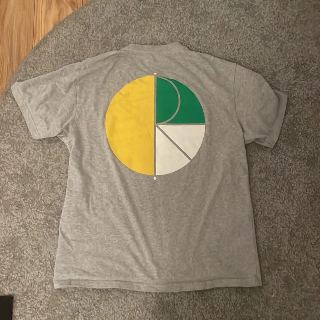 Grå polarskate tröja - 90