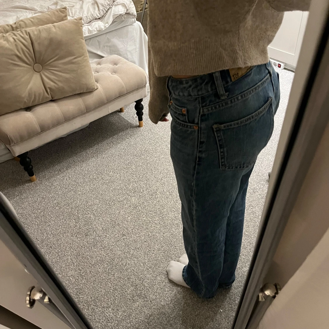 Blå jeans från 157 - 91