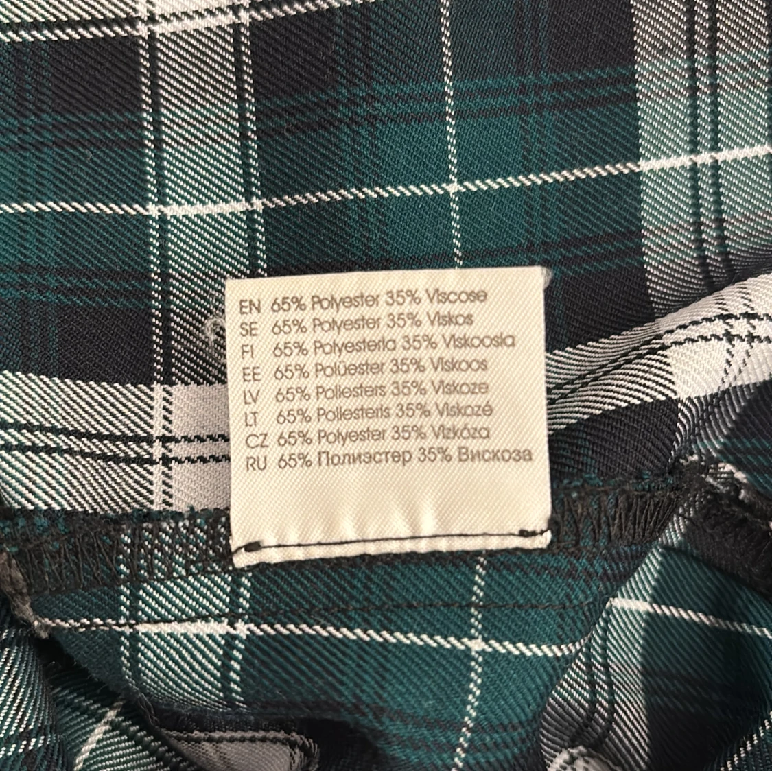 Rutig kjol från Lindex - 92