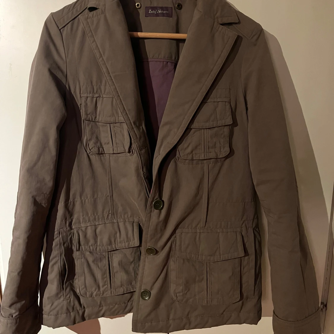 Brun jacka från Zadig & Voltaire