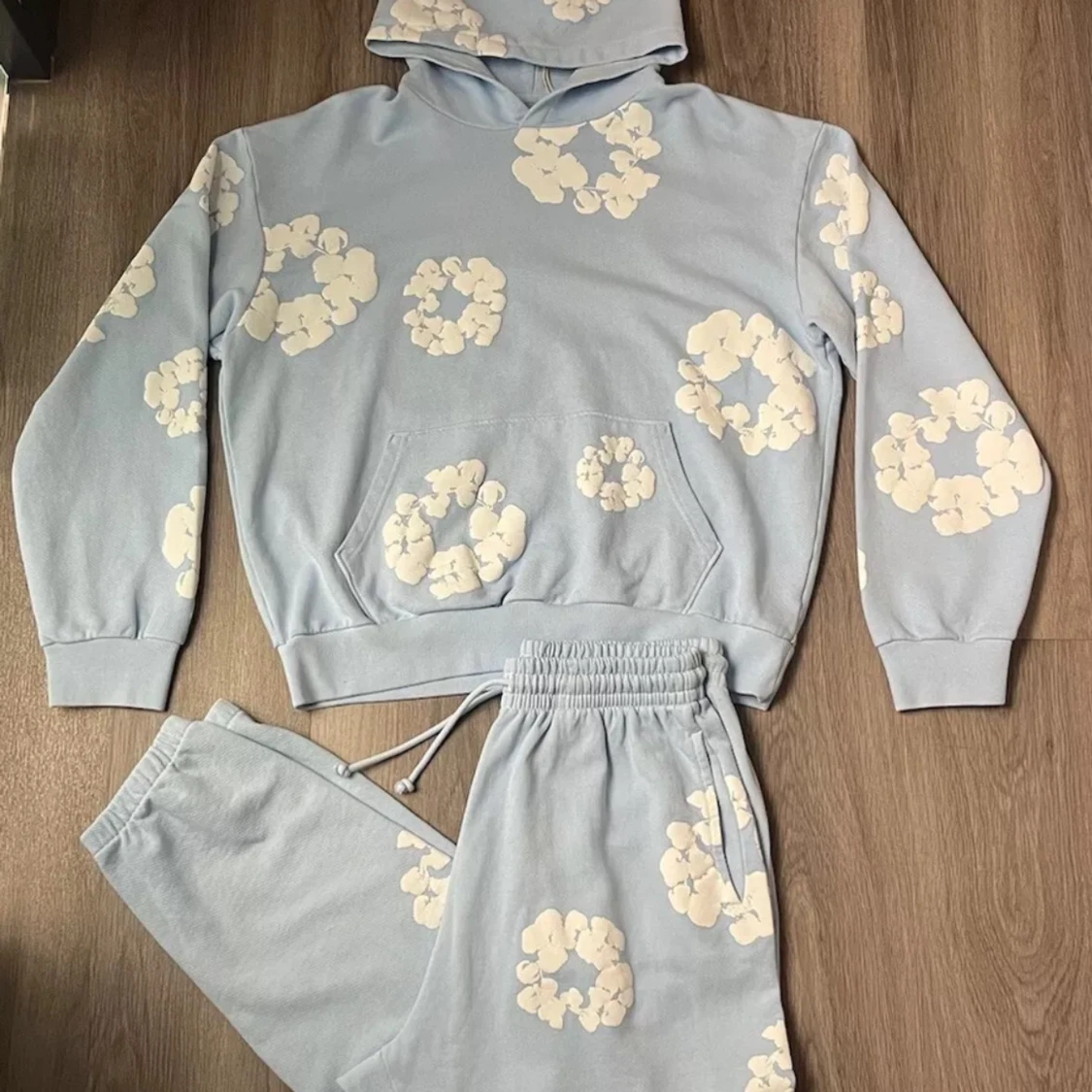 Denim tear tracksuit