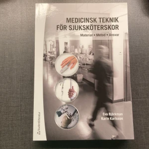 Medicinsk teknik för sjuksköterskor - Boken 'Medicinsk teknik för sjuksköterskor' av Eva Björkman och Karin Karlsson är en omfattande guide för sjuksköterskor. Den täcker material, metoder och ansvar inom medicinsk teknik. Perfekt för både studenter och yrkesverksamma inom vården. Fjärde upplagan.
