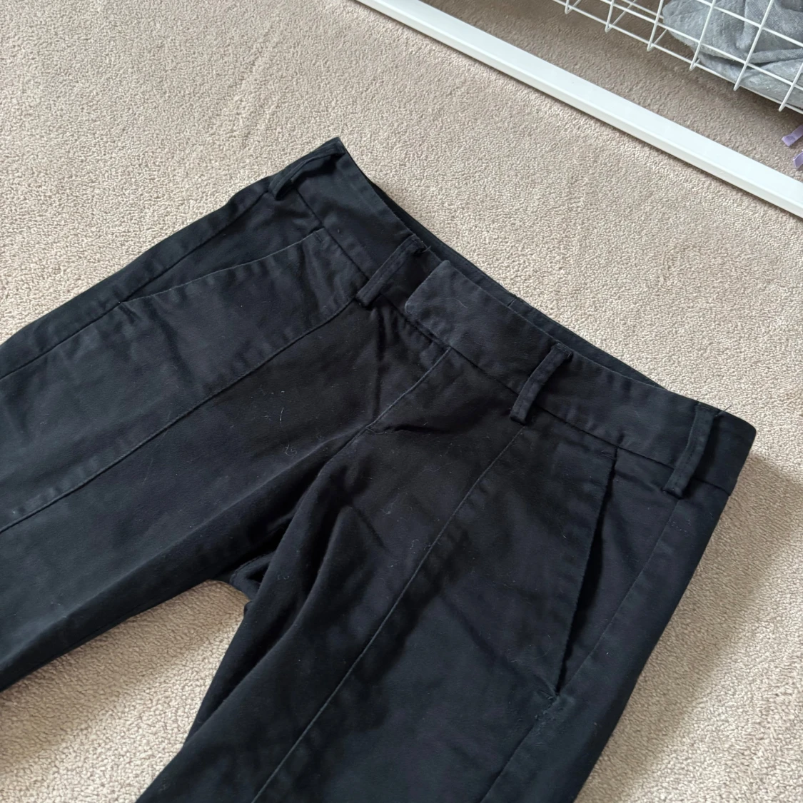 Lågmidjade kostymbyxor  - 2