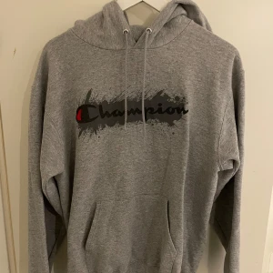 Champion Hoodie - Säljer en grå hoodie från Champions. Inga defekter, i nyskick. Köpt för 849kr.