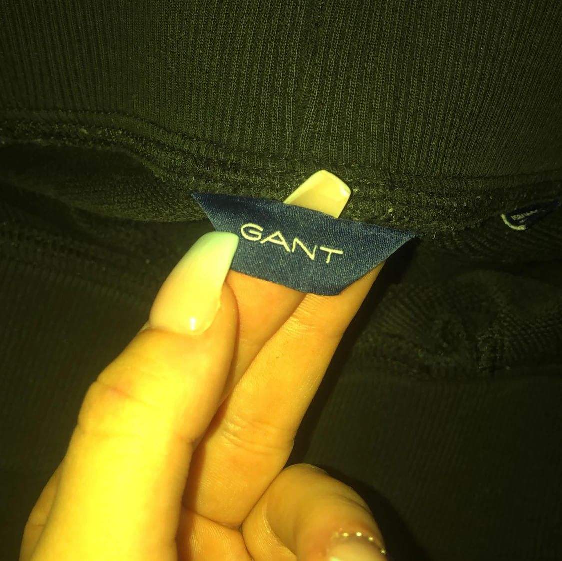 Svarta mjukisbyxor från GANT - 1