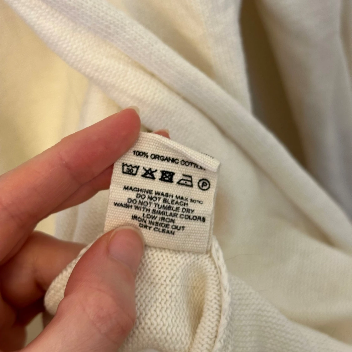 Djerf Avenue Button Up Cardigan Cream - 93