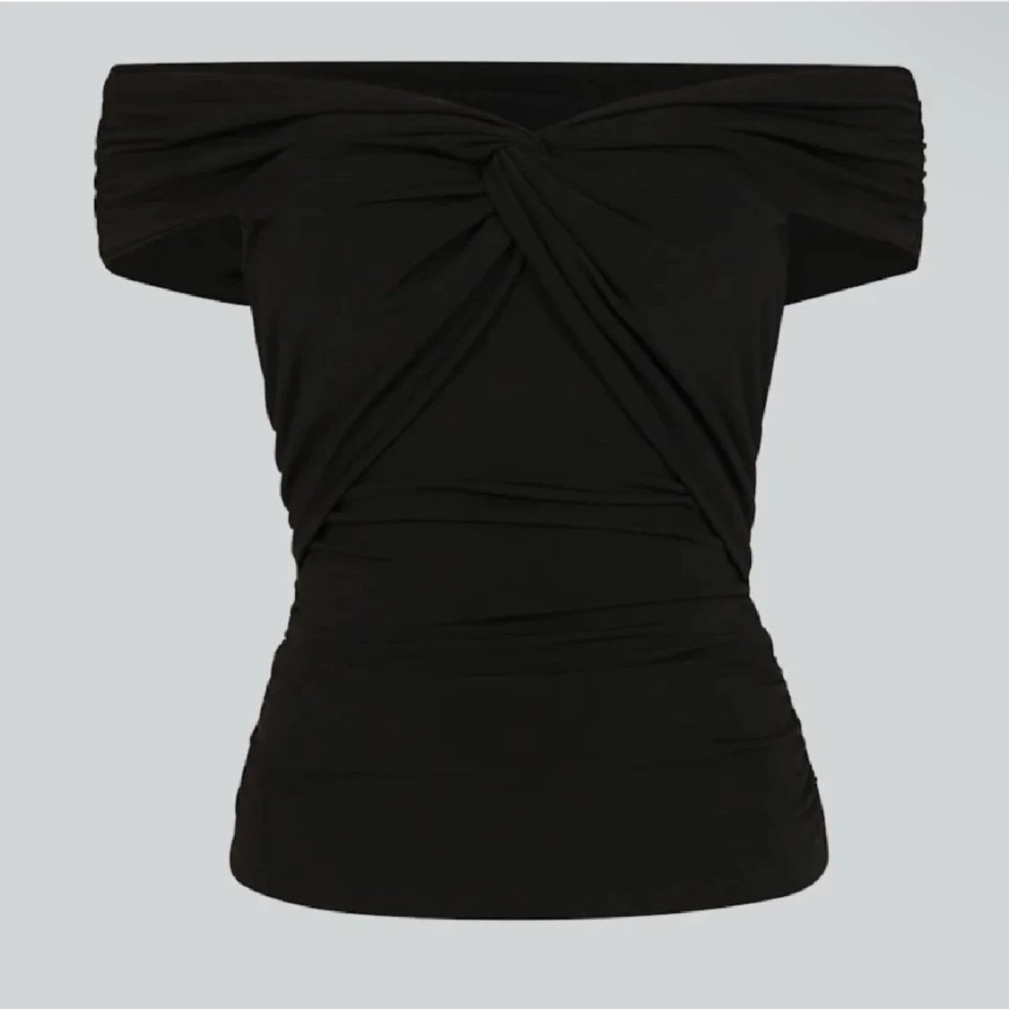 Svart offshoulder topp - 1