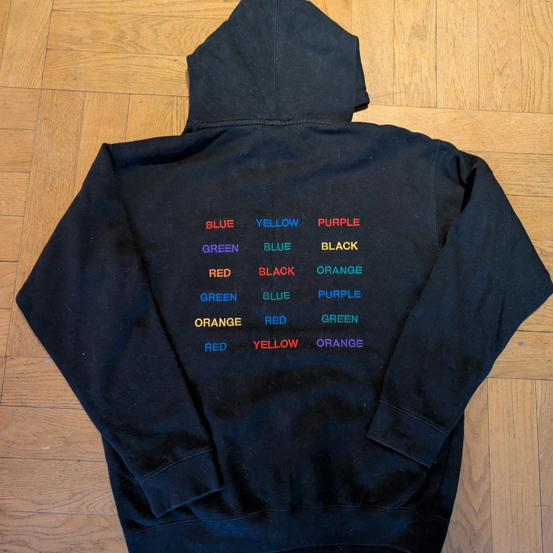 Svart GRIP skate hoodie - 1