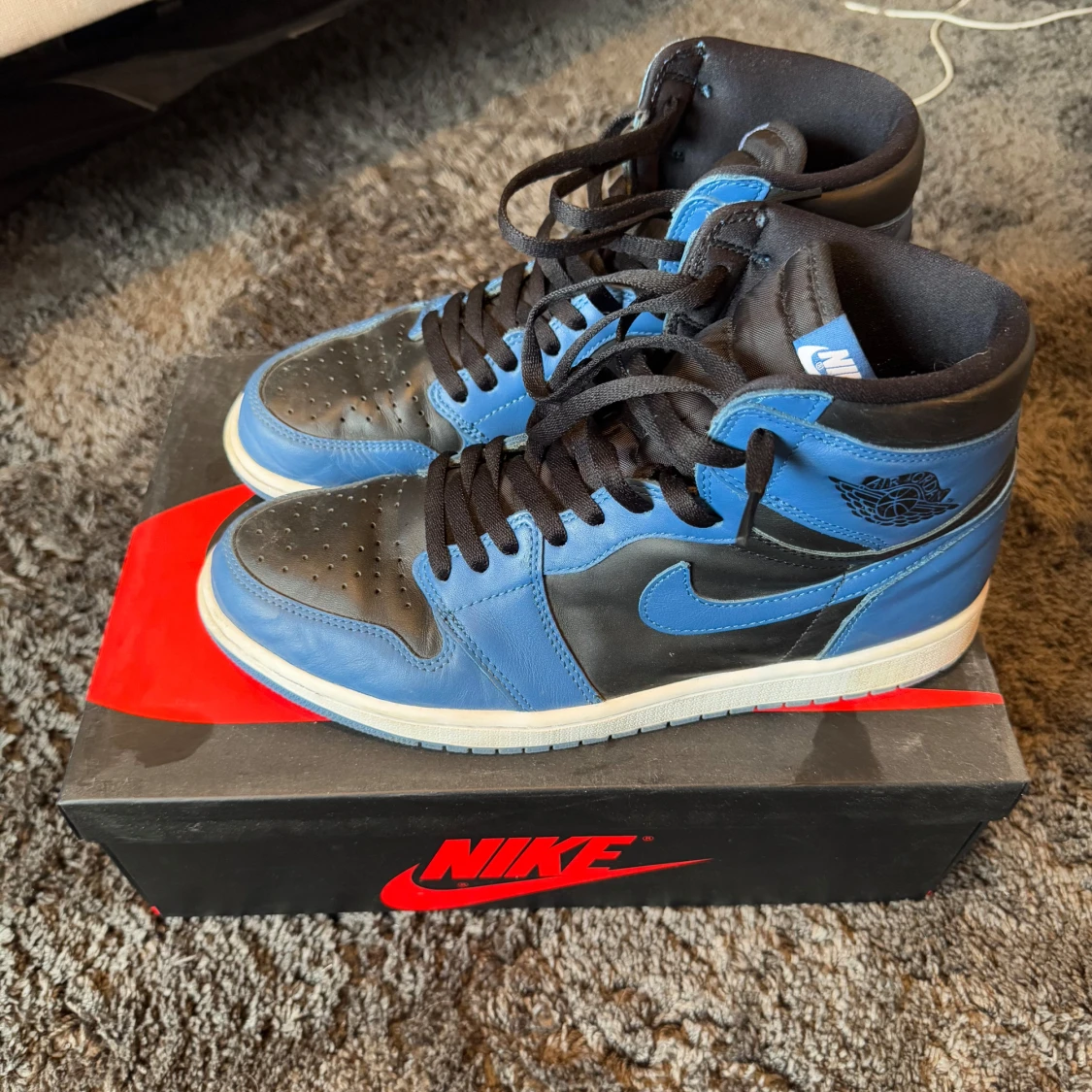 Nike Air Jordan 1 High Dark Marina Blue - 1