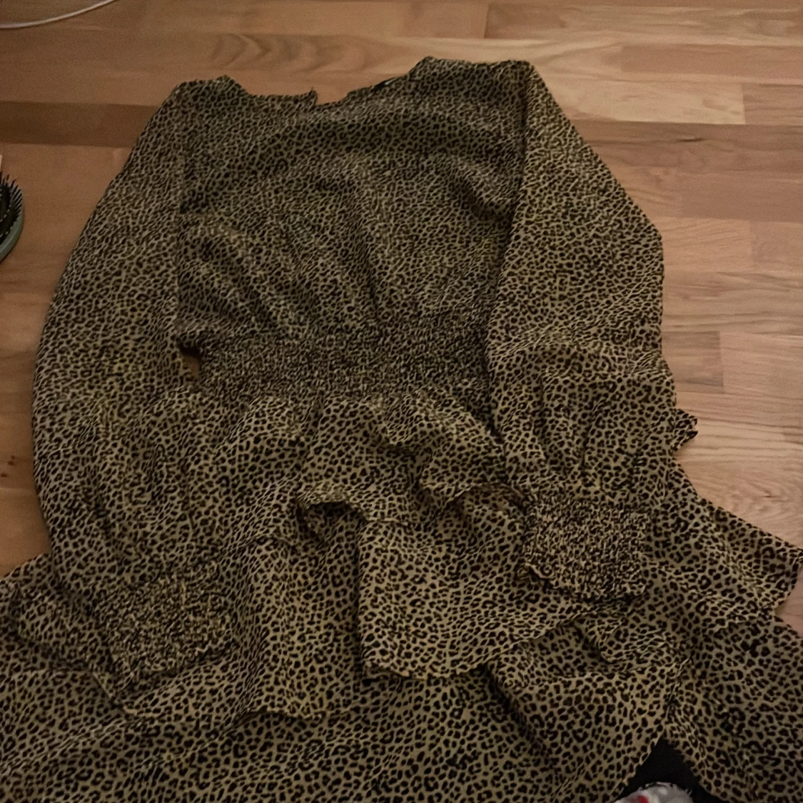 Leopardmönstrad klänning