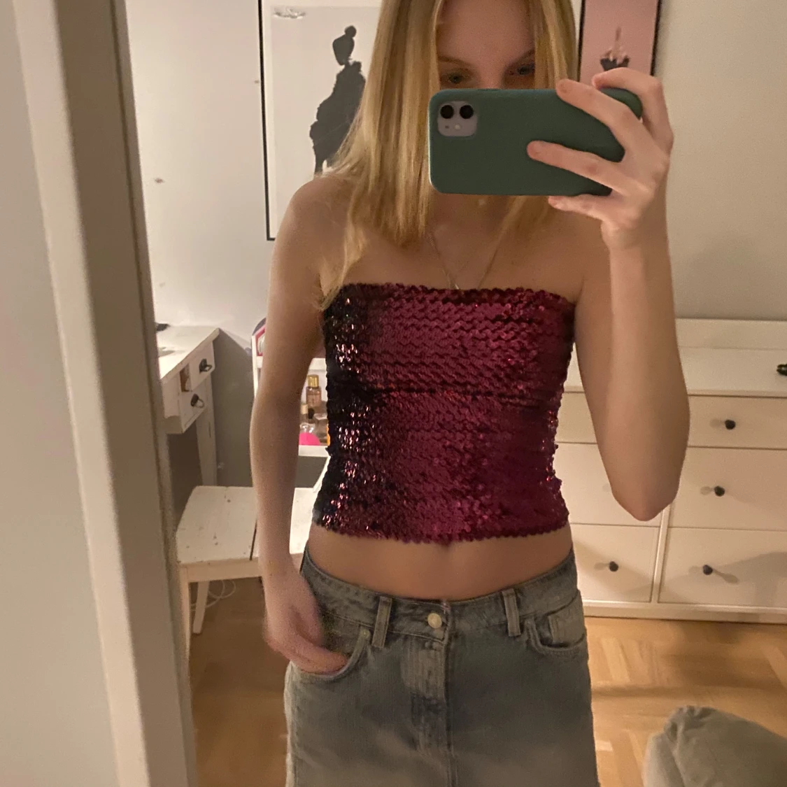 Paljettubtopp💖💖