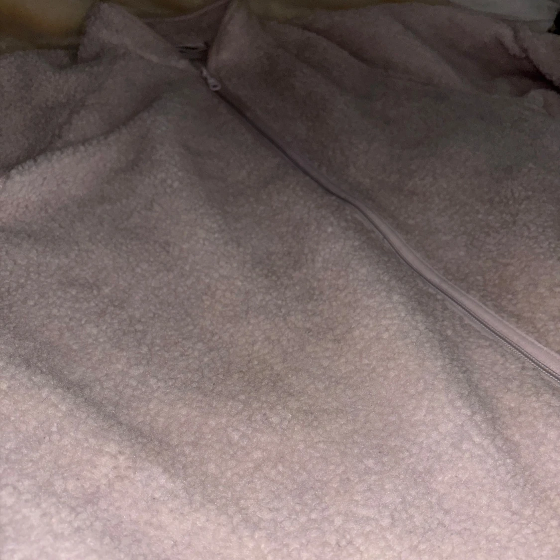 Beige fleecejacka från Weekday - 2