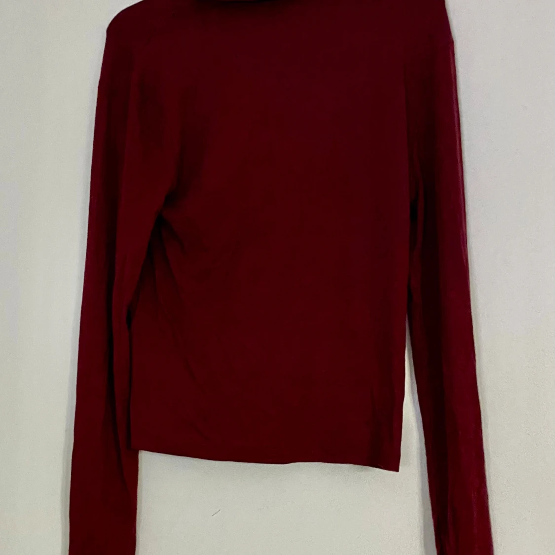 Vinröd långärmad topp från Lager 157 - 1