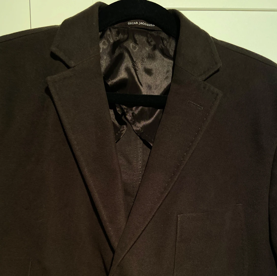 Oscar Jacobson kavaj mörkbrun - 91