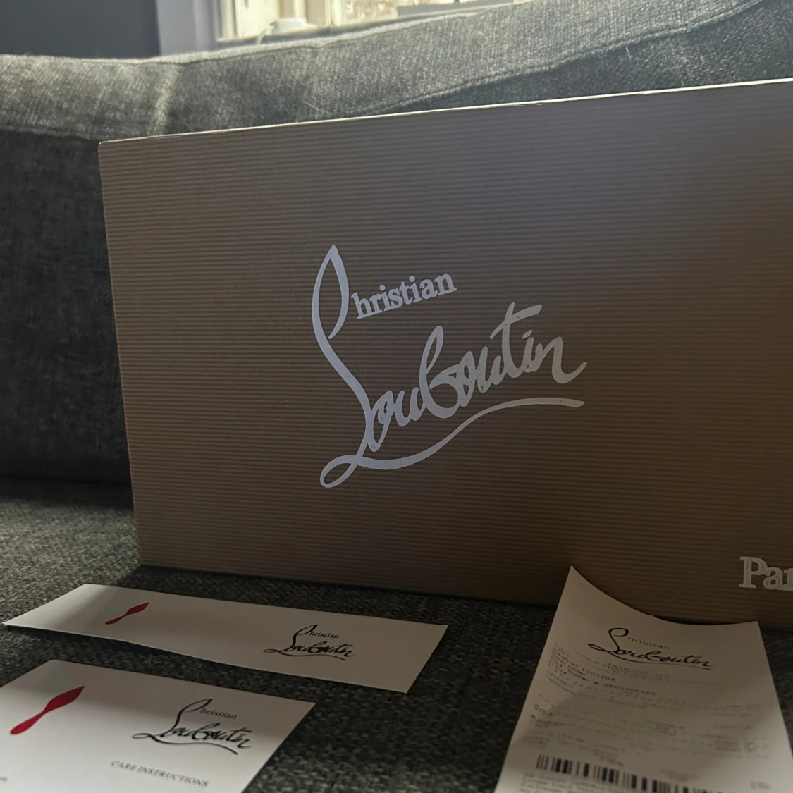 Sko låda från Christian Louboutin