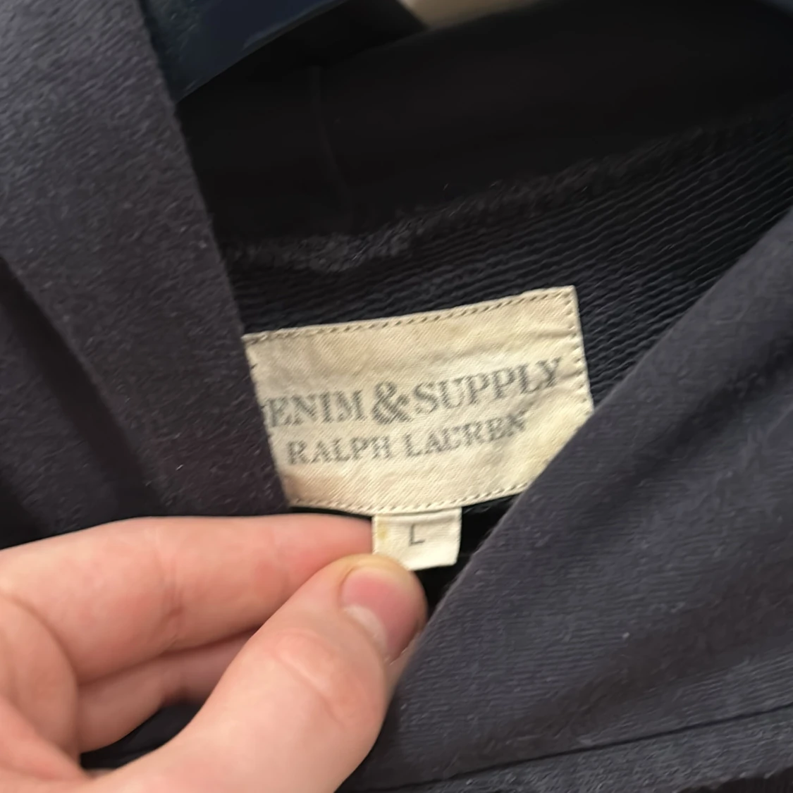 Mörkblå hoodie från Ralph Lauren - 2