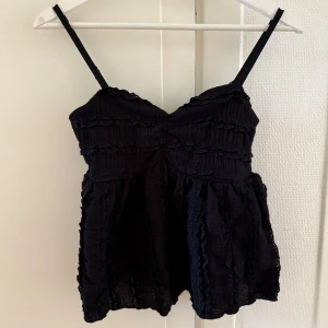 Svart blus  - Strl xs