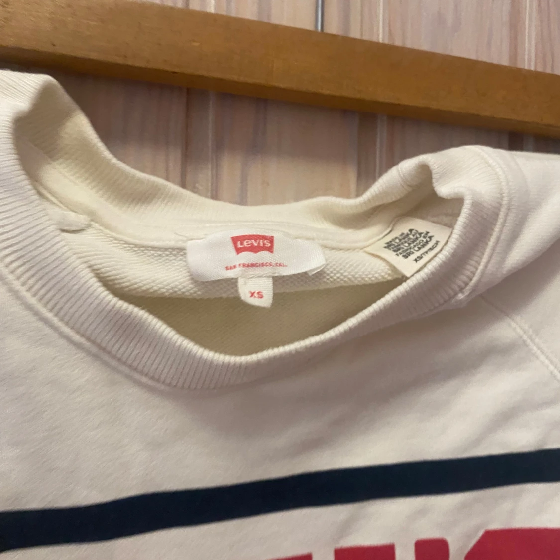Vit sweatshirt från Levi's - 91