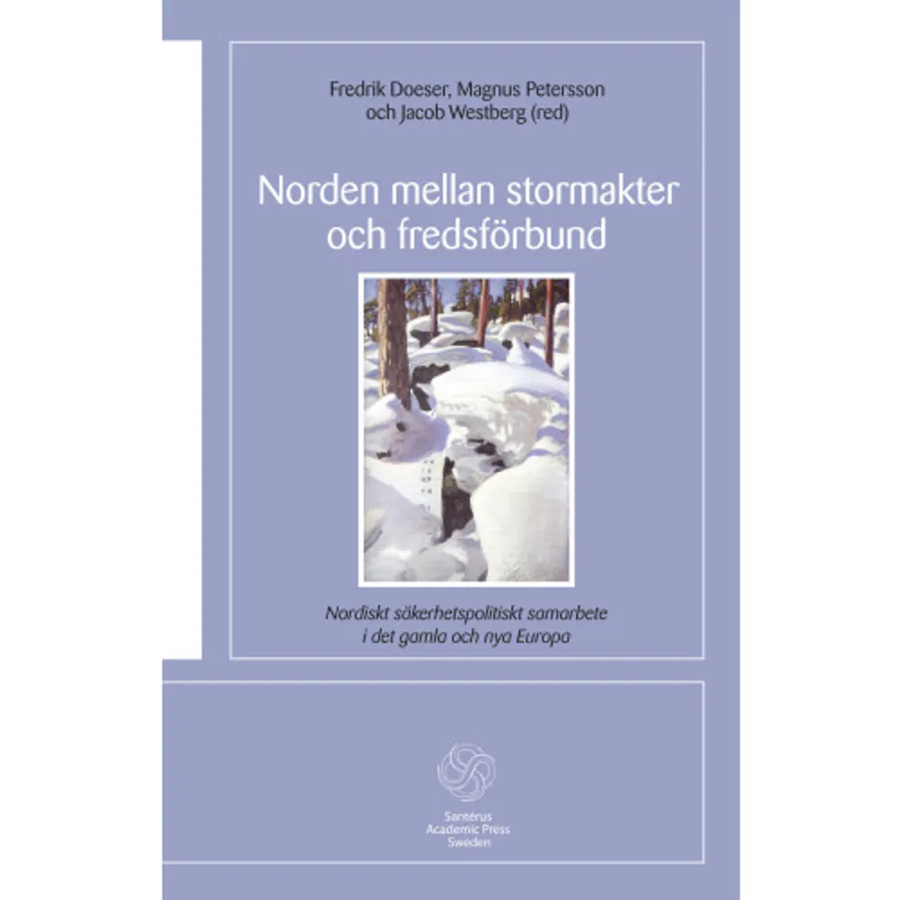 På senare år har konkreta initiativ tagits för att fördjupa samarbetet kring försvars- och säkerhetspolitik mellan de nordiska länderna. Detta har skett genom att kalla kriget tog slut och genom östblockets upplösning.Stoltenbergrapporten från våren 2009, där 13 områden för ett fördjupat och utökat nordiskt säkerhetspolitiskt samarbete och bildandet av Nordic Defence Cooperation (Nordefco) hösten samma år utgör två av de viktigaste exemplen på ett förnyat intresse för nordiskt samarbete i försvars- och säkerhetsfrågor.I denna bok analyseras och diskuteras de långsiktiga förutsättningarna för ett fördjupat nordiskt samarbete inom försvars- och säkerhetspolitiken med utgångspunkt i exempel inriktade mot konkreta samarbetsprojekt som omfattat två eller flera av de nordiska länderna. De olika delstudierna sträcker sig över hela tidsperioden från Napoleonkrigens slut till 2000-talet. Detta 200-åriga perspektiv är motiverat av ambitionen att analysera hur samarbetet påverkats av olikartade internationella förhållanden i fråga om maktfördelningen mellan stormakterna samt närvaro och frånvaro av olika internationella samarbetsorganisationer.Delstudierna syftar till att belysa två övergripande frågeställningar:1. Den eventuella förekomsten av en nordisk säkerhetspolitisk modell, en grundläggande samsyn mellan de nordiska länderna i frågor om mål och metoder för internationellt säkerhetspolitiskt samarbete. Existensen av en sådan samsyn kan förmodas underlätta samarbetet mellan länderna också på lång sikt.2. De internationella och nationella faktorer som verkat pådrivande respektive återhållande på det säkerhetspolitiska samarbetet. Rörande denna andra fråga anknyter de olika delstudierna till generella påverkansfaktorer för länders säkerhetspolitiska vägval som hämtats från forskning kring internationell politik. Studierna omfattar de fyra stora nordiska länderna, Danmark, Finland, Norge och Sverige. Island har inte tagits med i undersökningen på grund av alltför stora skillnader i strategiskt läge och maktresurser jämfört med övriga nordiska länder. Även de baltiska länderna står utanför undersökningen eftersom dessa under större delen av 1800- och 1900-talet inte kunnat bedriva en egen utrikes- och säkerhetspolitik.    Format Häftad   Omfång 303 sidor   Språk Svenska   Förlag Santérus Förlag   Utgivningsdatum 2012-11-12   Medverkande Magnus Christiansson   Medverkande Fredrik Doeser   Medverkande Magnus Petersson   Medverkande Jacob Westberg   Medverkande Björn von Sydow   Medverkande Fredrik Doeser   Medverkande Magnus Petersson   Medverkande Jacob Westberg   ISBN 9789173350334  . Böcker.