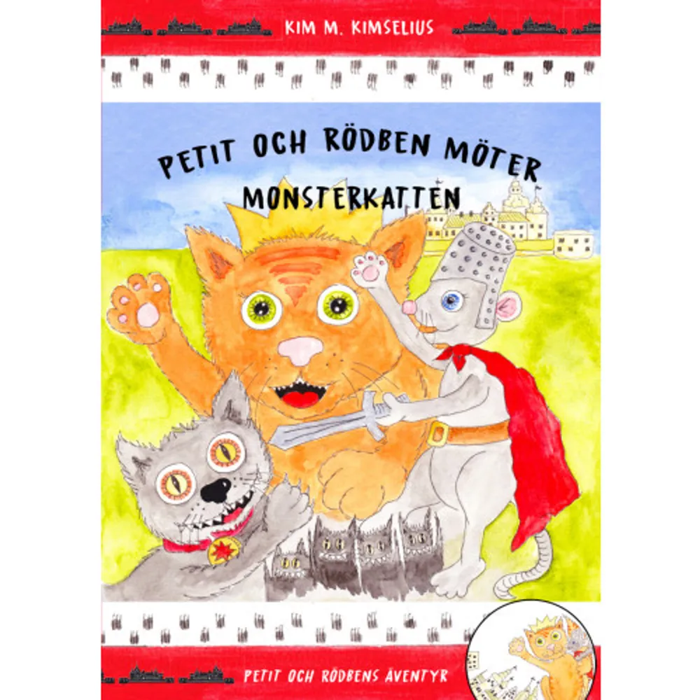 En monsterkatt har flyttat in på Kalmar slott. Monsterkatten slukar så många möss han kan, alla är livrädda för den. Slottsmusen Petit och hans familj vågar inte ge sig ut efter mat och spökkatten Rödben är försvunnen. En dag blir Petit tillfångatagen av prinsessan Cecilia som säger att hon ska mata monsterkatten med honom. Till slut står den lille musen Petit öga motöga med den stora Monsterkatten.<br><br>