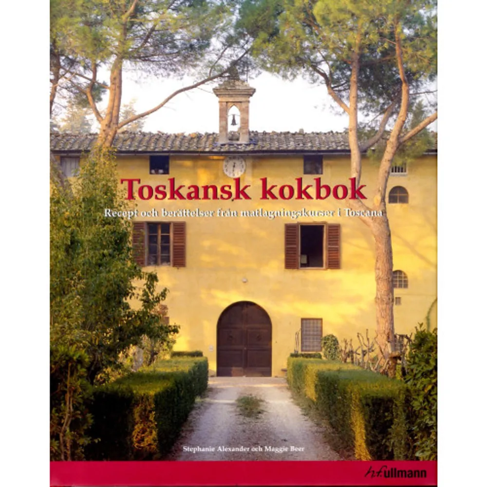 I två månadar bodde författarna i en 1500-talsvilla som var inbäddad mellan vingårdar och fält söder om Siena och hade matlagningskurser. Recepten i denna bok är deras möte med toskanska kulinariska traditionen. Olivolja, bröd, tomater och vin utgör grundeni det toskanska köket.Tillagning sker ofta över öppen eld och i de enkla rätterna har färska ingredienser sin givna plats. Fikon i vinblad, äggröra med tryffel, pasta med Zucchiniblommor, vaktlar i vindruvsbad-årstiden avgör vad som serveras och det som inte är moget går inte att köpa. Fotografen Simon Griffiths bilder fångar inte bara rätternas enkelhet, utan även skönheten i det toskanska landskapet samt de människor som lever där.    Format Inbunden   Omfång 222 sidor   Språk Svenska   Förlag Stevali   Utgivningsdatum 2013-09-18   Medverkande Maggie Beer   Medverkande Simon Griffiths   Medverkande Margareta Wilhelmi   ISBN 9783833147302  . Böcker.