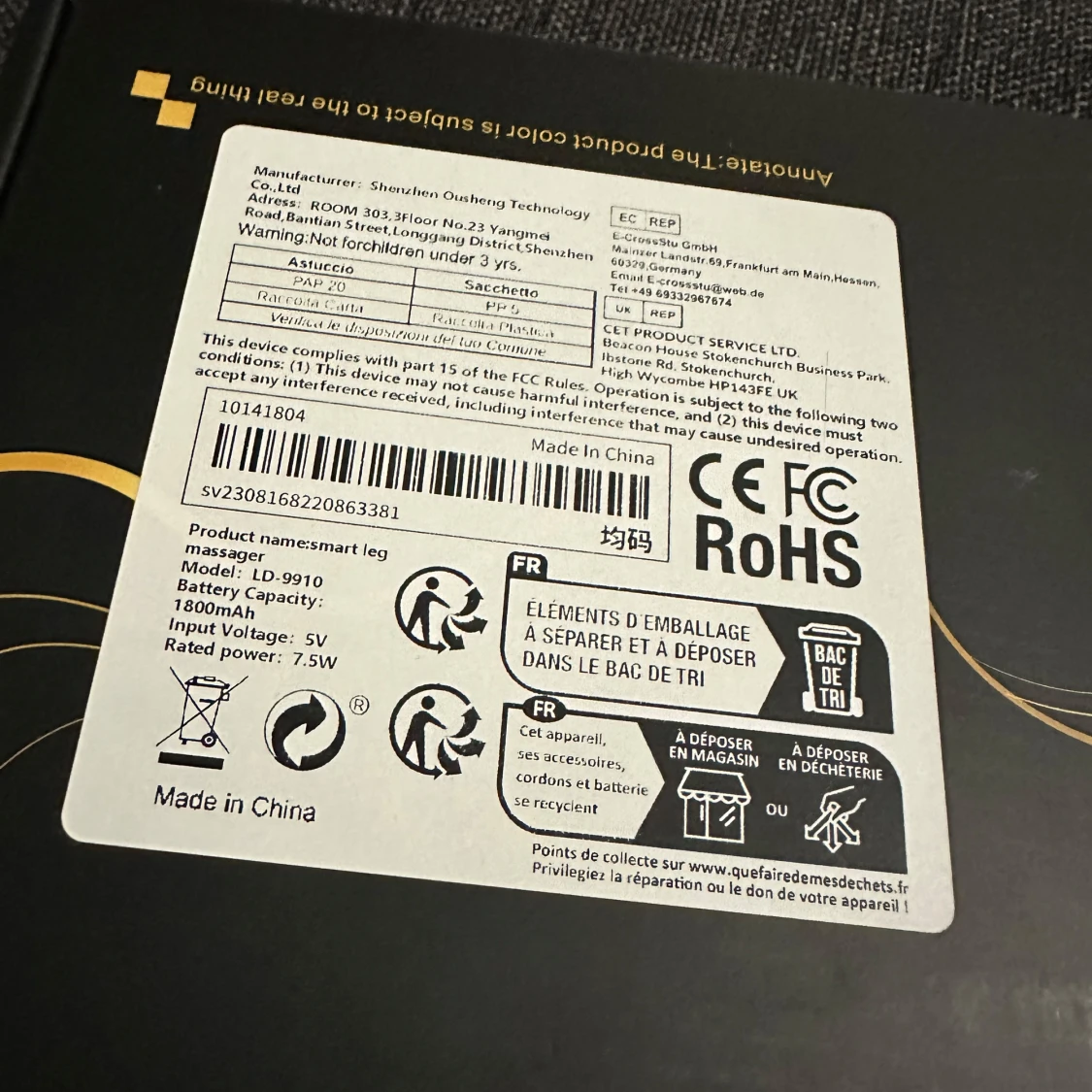 Ben och arm massage  - 90