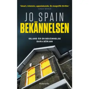 »Smart, intensiv, uppslukande. En magnifik thriller med full dramatik från första sidan.« | Sunday Mirror »Tät och klaustrofobisk. En suverän thriller.« | Literary ReviewSent en kväll kliver en man in i det luxuösa hem som tillhör den ökände bankiren Harry McNamara och hans fru Julie. Mannen attackerar Harry, obeskrivligt brutalt, medan Julie ser på, fastfrusen av skräck. Det ser onekligen ut som att Harrys många synder - korruption, girighet, svek - till sist hunnit ikapp honom. Och en timme senare överlämnar sig våldsmannen till polisen, som därmed har ett offer, en misstänkt gripen och till och med ett ögonvittne. Ändå kan Julie inte släppa känslan av att det kommer mer. Var Carneys snabba bekännelse verkligen ett uttryck för hans samvete? Eller är det bara första draget i ett dödligt spel? Hyllade irländska Jo Spains första fristående thriller Bekännelsen [The Confession] hör till årets mest efterlängtade kriminalromaner.I svensk översättning av Hanna Williamsson.JO SPAIN är en irländsk författare, född i Dublin, med ett förflutet som politisk rådgivare åt den irländska regeringen. Hennes tre första romaner utgör en trilogi, inledd med debutboken With Our Blessing [2015], som utnämndes till Irish Times Crime Fiction Book of the Year. Bekännelsen [The Confession, 2018] är hennes första fristående thriller.»Uppslukande. Jo Spain dissekerar sina karaktärers hemligheter med knivskarp precision.« | J. P. Delaney, författare till Hon som kom före »Fängslande, intensiv och med en djävulsk intrig. Jag kommer att rekommendera den till alla.« | Elizabeth Haynes, författare till Glöm inte att låsa »Jag älskade den här vridna domesticnoir-romanen.« | Claire McGowan, författare till Blood Tide     Format Pocket   Omfång 333 sidor   Språk Svenska   Förlag Modernista   Utgivningsdatum 2019-07-16   Medverkande Hanna Williamsson   Medverkande Lars Sundh   ISBN 9789177819431  